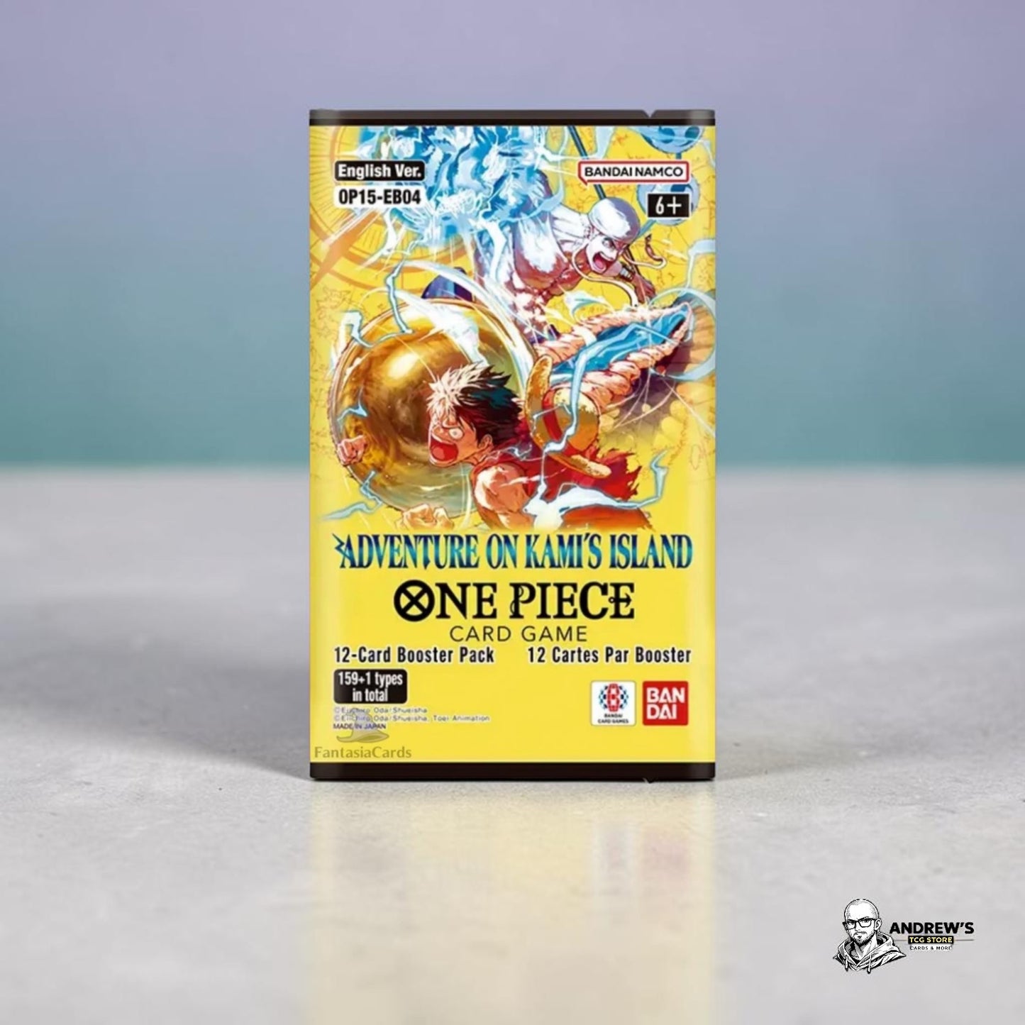One Piece TCG OP15 EB04 Booster (1) Packs ENG Sealed Adventure on Kami’s Island