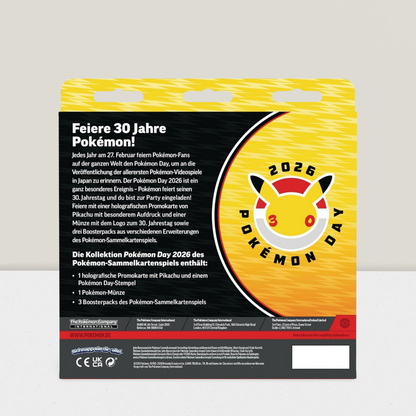 Pokémon Day 2026 Special Collection Box Deutsch  OVP & Neu