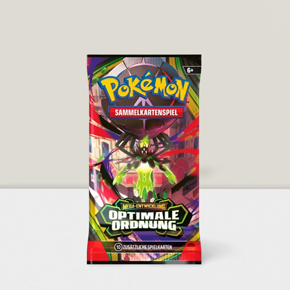 Pokémon TCG Booster Optimale Ordnung Deutsch OVP Neu 1 Pack