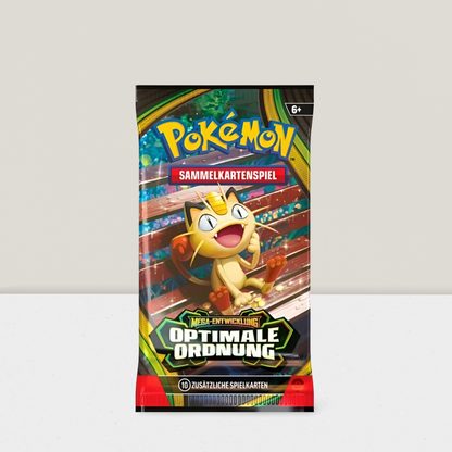 Pokémon TCG Booster Optimale Ordnung Deutsch OVP Neu 1 Pack