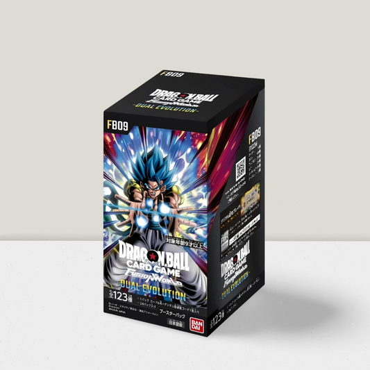 DRAGON BALL FUSION WORLD FB09 DUAL EVOLUTION BOOSTER DISPLAY JAP SEALED
