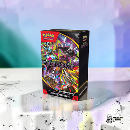Pokémon TCG Booster Bundle Dunkelnacht 6 Booster Deutsch OVP Neu