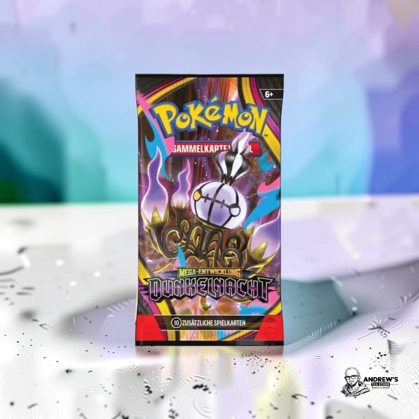 Pokémon TCG Mega-Entwicklung Dunkelnacht 3er Booster Blister Deutsch OVP Neu