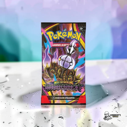 Pokémon TCG Mega-Entwicklung Dunkelnacht 3er Booster Blister Deutsch OVP Neu