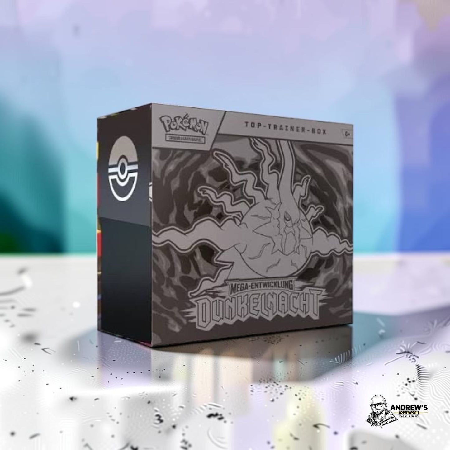Pokémon TCG Mega-Entwicklung Dunkelnacht Top-Trainer-Box TTB Deutsch OVP Neu
