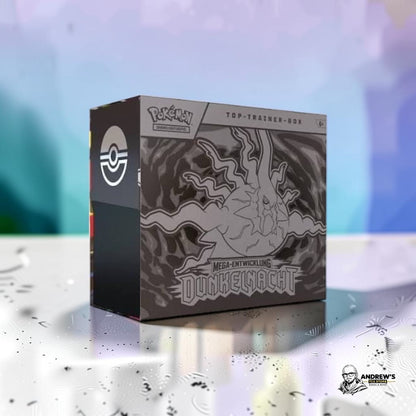 Pokémon TCG Mega-Entwicklung Dunkelnacht Top-Trainer-Box TTB Deutsch OVP Neu