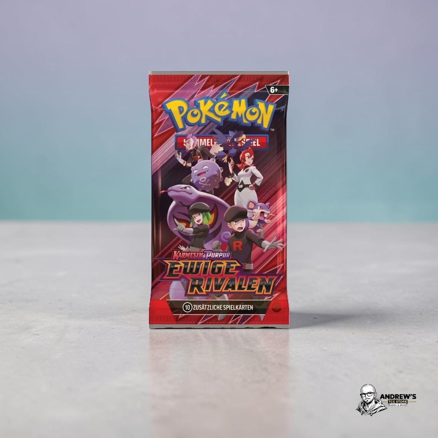 Pokémon TCG Booster Ewige Rivalen Deutsch OVP Neu Karmesin & Purpur