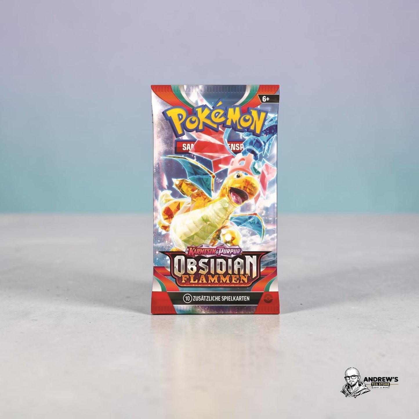 Pokémon TCG Booster Obsidian Flammen Deutsch OVP Neu Karmesin & Purpur