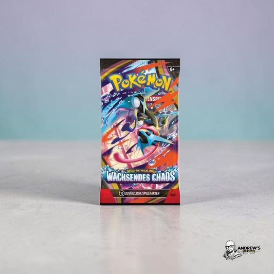 Pokémon TCG Wachsendes Chaos 1 Booster Pack DE OVP Neu