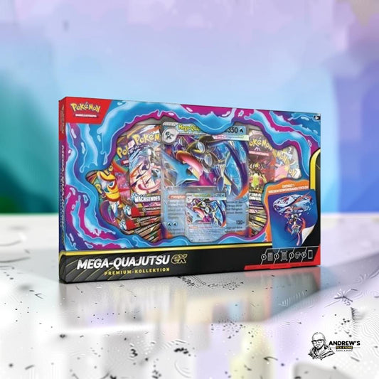 Pokémon TCG Mega-Quajutsu ex Premium-Kollektion Deutsch OVP Neu