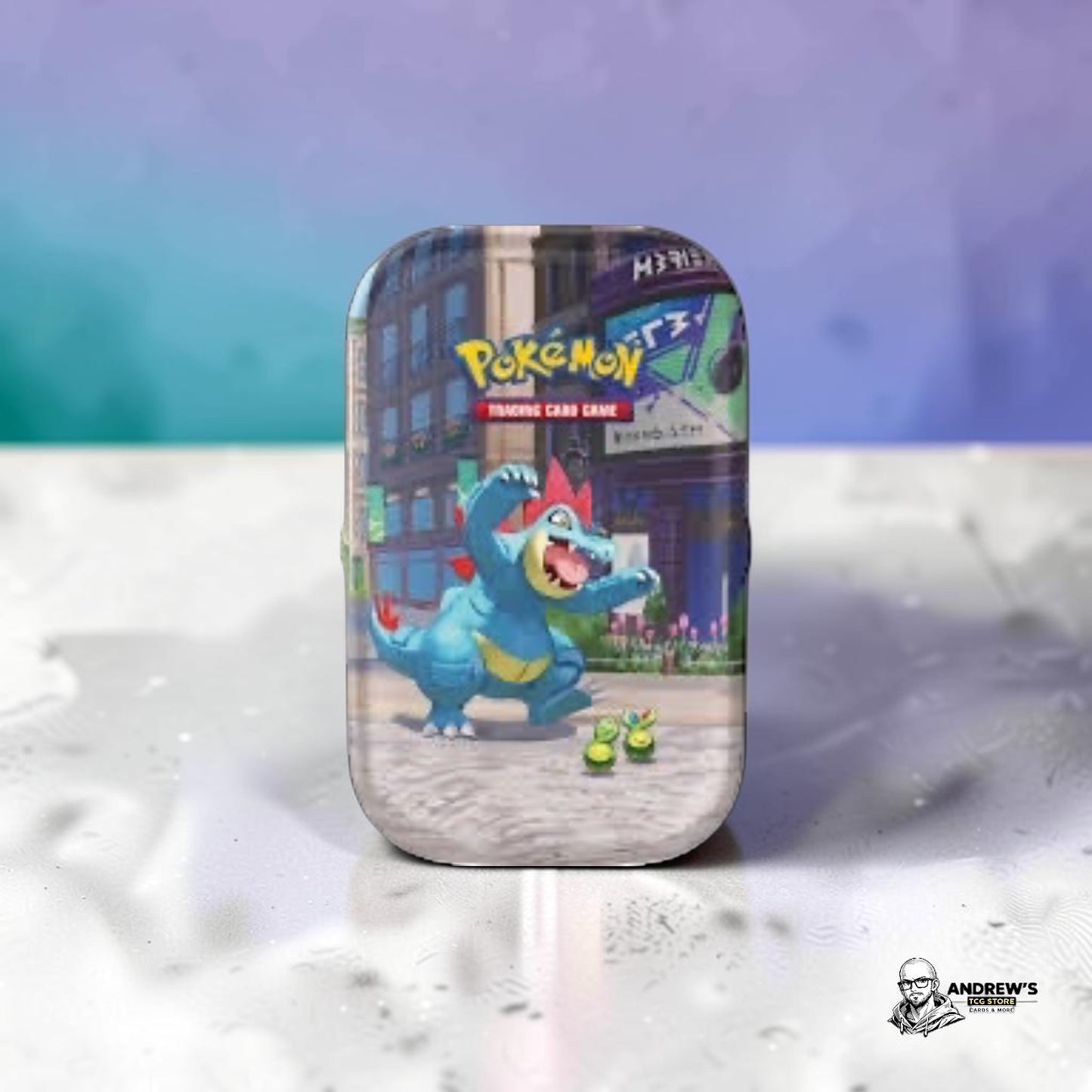 Pokémon TCG Mini Tin Box Illumina City Deutsch OVP Neu