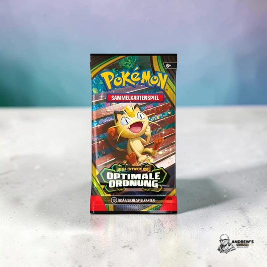 Pokémon TCG Booster Optimale Ordnung Deutsch OVP Neu 1 Pack