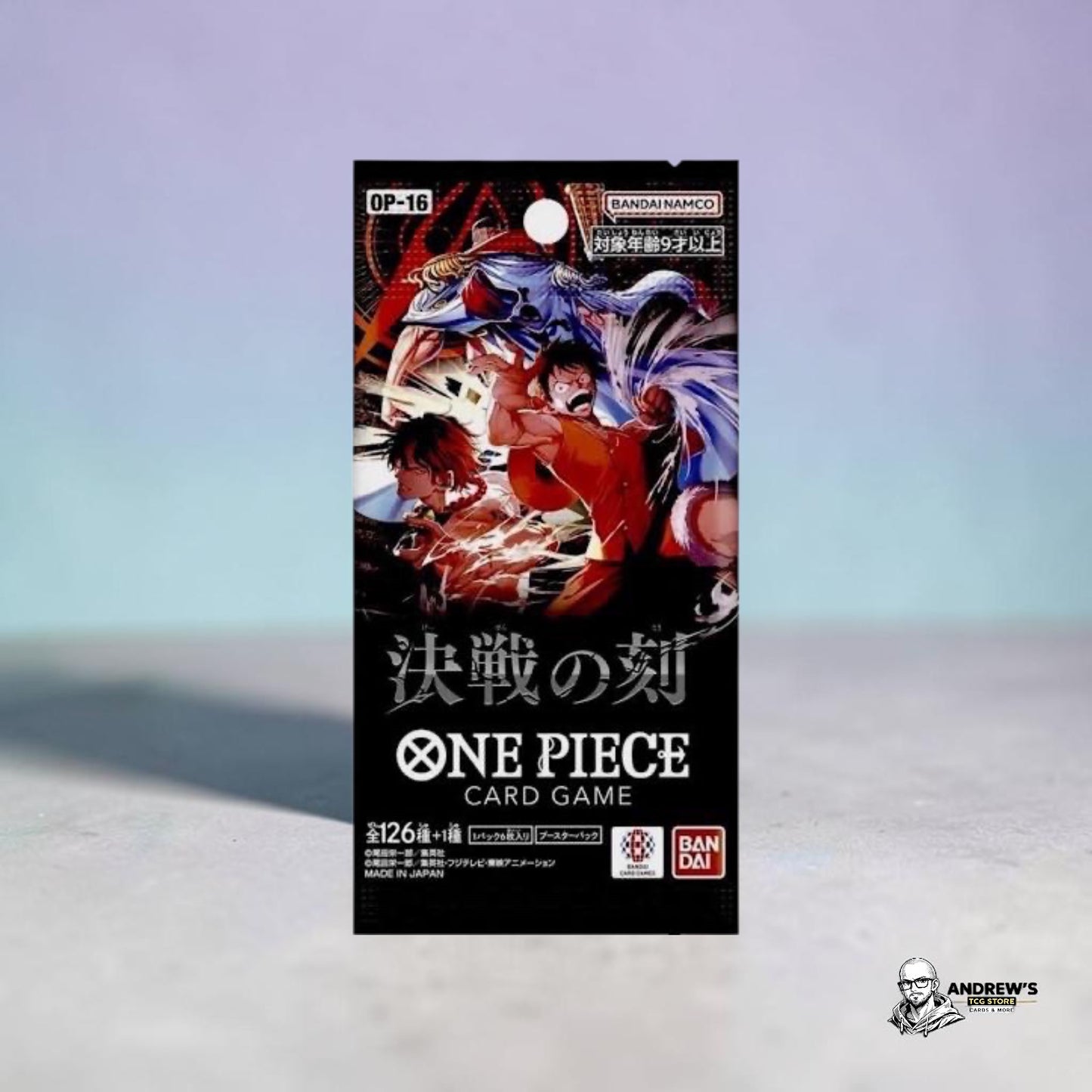 One Piece OP16 The Time of Battle Booster Display JP OVP Neu Sealed