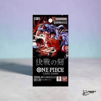 One Piece OP16 The Time of Battle Booster Display JP OVP Neu Sealed