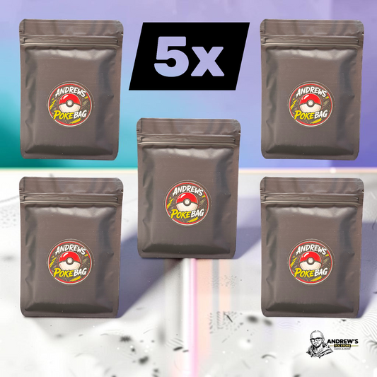 5x Andrew’s PokéBag Pokémon Mystery