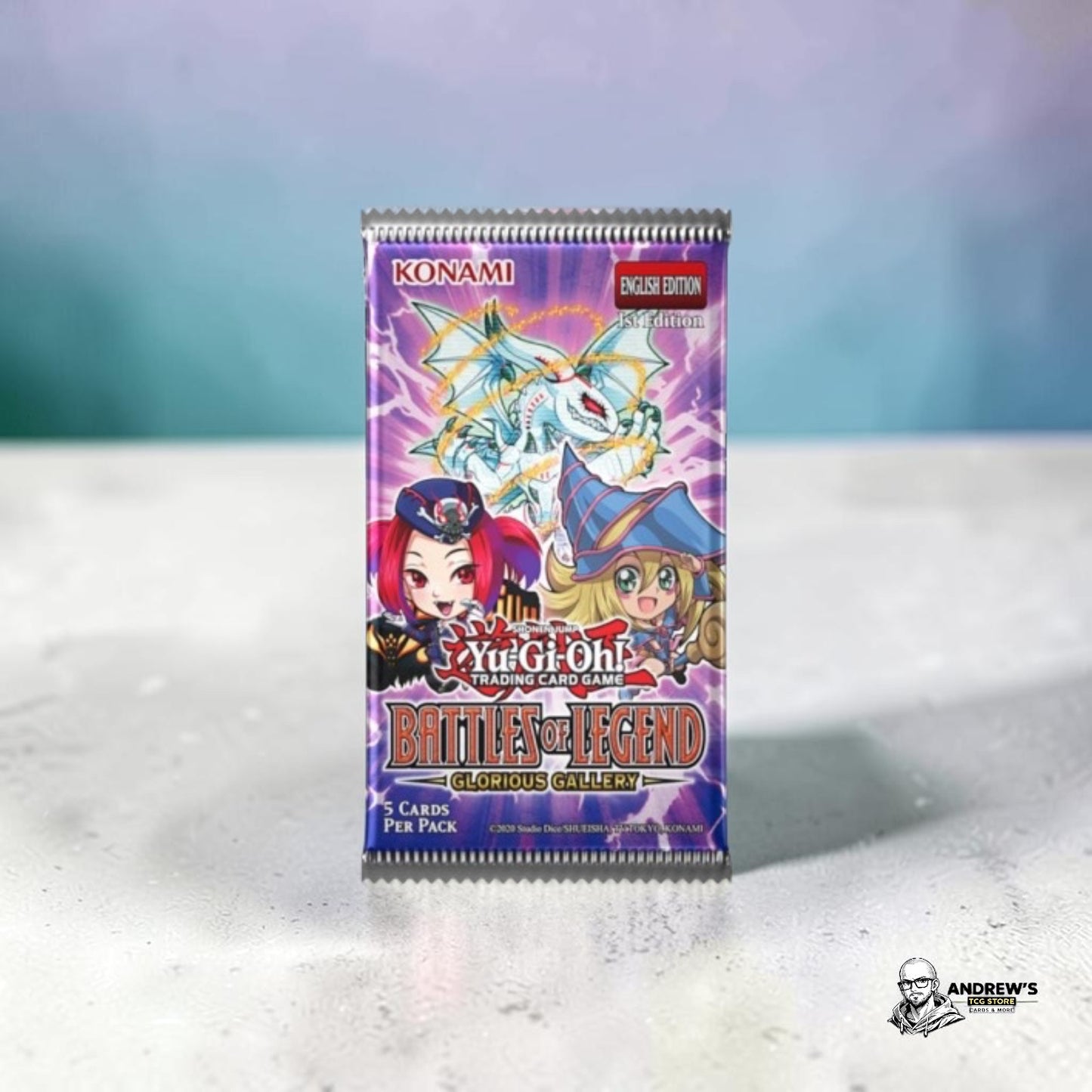 Yu-Gi-Oh! Battle of Legend Glorious Gallery Display EN 1st Edition OVP Neu